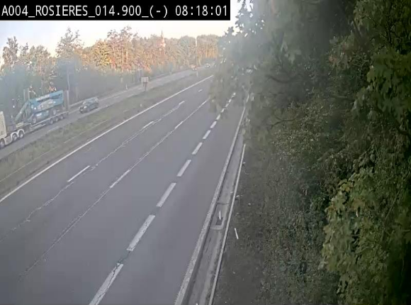 <h2>Webcam traffic E411(A4) - BK 14.4 - Rosières</h2>