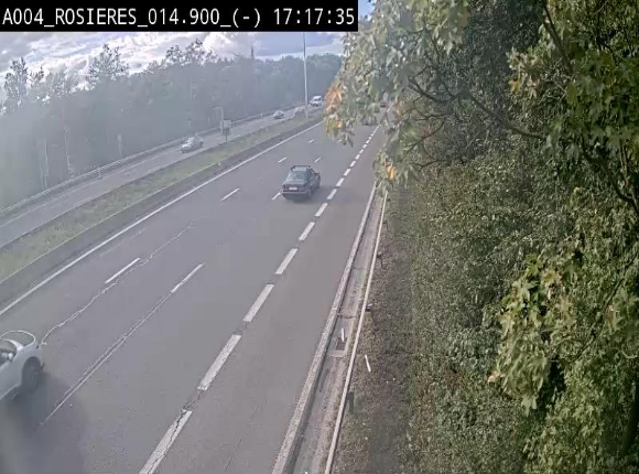 <h2>Webcam traffic E411(A4) - BK 14.4 - Rosières</h2>
