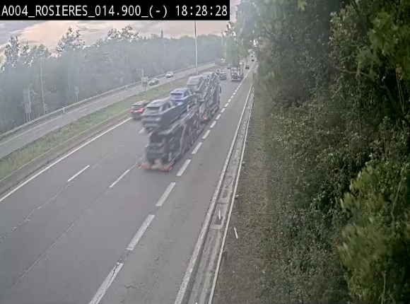 <h2>Webcam traffic E411(A4) - BK 14.4 - Rosières</h2>
