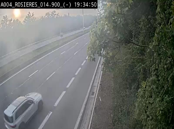 Webcam traffic E411(A4) - BK 14.4 - Rosières