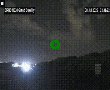 <h2>Webcam routière sur N338 à hauteur de Grand-Quevilly en périphérie de Rouen. Vue orientée vers Rouen</h2>