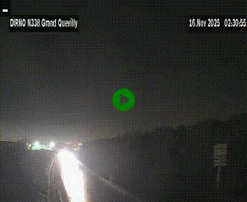 <h2>Webcam routière sur N338 à hauteur de Grand-Quevilly en périphérie de Rouen. Vue orientée vers Rouen</h2>