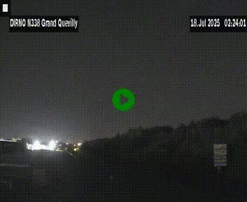 <h2>Webcam routière sur N338 à hauteur de Grand-Quevilly en périphérie de Rouen. Vue orientée vers Rouen</h2>