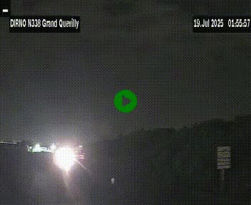 <h2>Webcam routière sur N338 à hauteur de Grand-Quevilly en périphérie de Rouen. Vue orientée vers Rouen</h2>