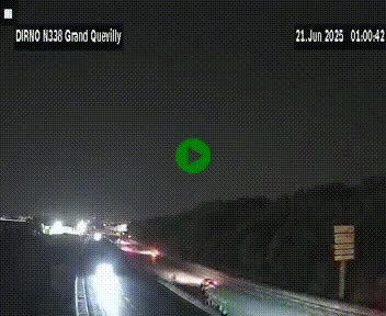 <h2>Webcam routière sur N338 à hauteur de Grand-Quevilly en périphérie de Rouen. Vue orientée vers Rouen</h2>
