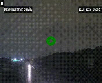 <h2>Webcam routière sur N338 à hauteur de Grand-Quevilly en périphérie de Rouen. Vue orientée vers Rouen</h2>