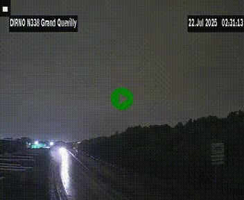 <h2>Webcam routière sur N338 à hauteur de Grand-Quevilly en périphérie de Rouen. Vue orientée vers Rouen</h2>