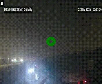 <h2>Webcam routière sur N338 à hauteur de Grand-Quevilly en périphérie de Rouen. Vue orientée vers Rouen</h2>