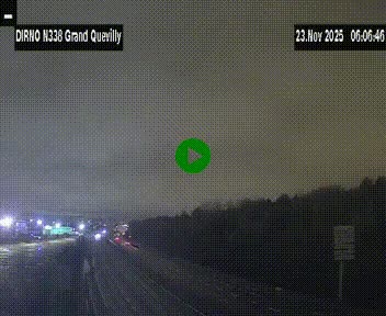 <h2>Webcam routière sur N338 à hauteur de Grand-Quevilly en périphérie de Rouen. Vue orientée vers Rouen</h2>
