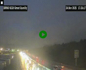 <h2>Webcam routière sur N338 à hauteur de Grand-Quevilly en périphérie de Rouen. Vue orientée vers Rouen</h2>