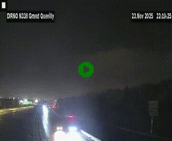 <h2>Webcam routière sur N338 à hauteur de Grand-Quevilly en périphérie de Rouen. Vue orientée vers Rouen</h2>