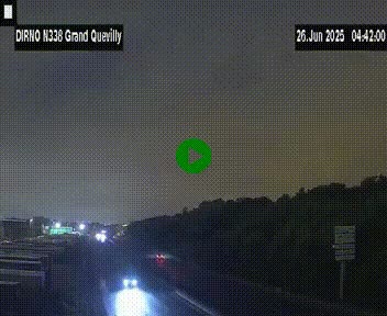 <h2>Webcam routière sur N338 à hauteur de Grand-Quevilly en périphérie de Rouen. Vue orientée vers Rouen</h2>