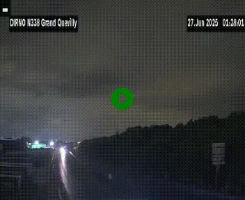 <h2>Webcam routière sur N338 à hauteur de Grand-Quevilly en périphérie de Rouen. Vue orientée vers Rouen</h2>