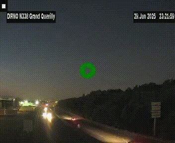 <h2>Webcam routière sur N338 à hauteur de Grand-Quevilly en périphérie de Rouen. Vue orientée vers Rouen</h2>