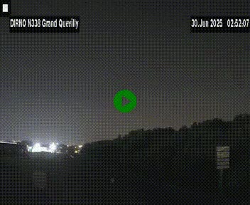 <h2>Webcam routière sur N338 à hauteur de Grand-Quevilly en périphérie de Rouen. Vue orientée vers Rouen</h2>
