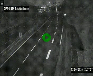 <h2>Webcam routière à hauteur de Bois-Guillaume en périphérie de Rouen. Vue orientée vers Rouen</h2>