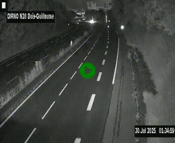 <h2>Webcam routière à hauteur de Bois-Guillaume en périphérie de Rouen. Vue orientée vers Rouen</h2>