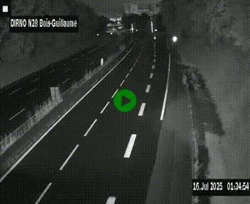 <h2>Webcam routière à hauteur de Bois-Guillaume en périphérie de Rouen. Vue orientée vers Rouen</h2>