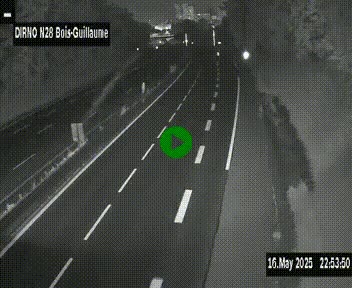 <h2>Webcam routière à hauteur de Bois-Guillaume en périphérie de Rouen. Vue orientée vers Rouen</h2>