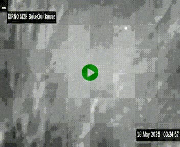 <h2>Webcam routière à hauteur de Bois-Guillaume en périphérie de Rouen. Vue orientée vers Rouen</h2>