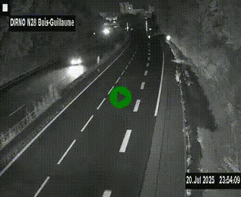 <h2>Webcam routière à hauteur de Bois-Guillaume en périphérie de Rouen. Vue orientée vers Rouen</h2>