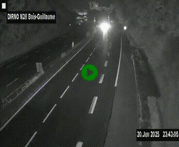 <h2>Webcam routière à hauteur de Bois-Guillaume en périphérie de Rouen. Vue orientée vers Rouen</h2>