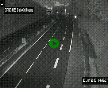 <h2>Webcam routière à hauteur de Bois-Guillaume en périphérie de Rouen. Vue orientée vers Rouen</h2>