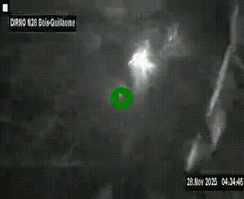 <h2>Webcam routière à hauteur de Bois-Guillaume en périphérie de Rouen. Vue orientée vers Rouen</h2>