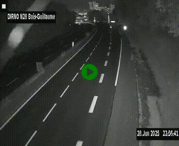 <h2>Webcam routière à hauteur de Bois-Guillaume en périphérie de Rouen. Vue orientée vers Rouen</h2>