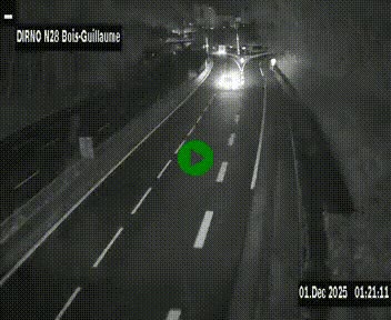 <h2>Webcam routière à hauteur de Bois-Guillaume en périphérie de Rouen. Vue orientée vers Rouen</h2>