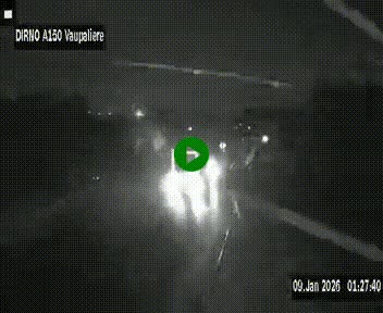 <h2>Webcam autoroute A150 à hauteur de La Vaupalière en périphérie de Rouen. Vue orientée vers Rouen</h2>