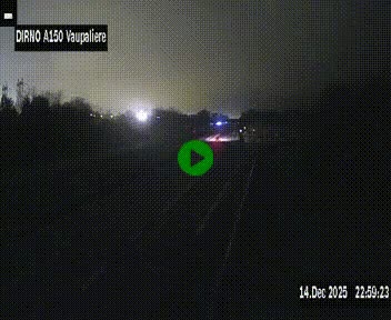 <h2>Webcam autoroute A150 à hauteur de La Vaupalière en périphérie de Rouen. Vue orientée vers Rouen</h2>
