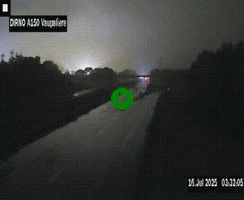 <h2>Webcam autoroute A150 à hauteur de La Vaupalière en périphérie de Rouen. Vue orientée vers Rouen</h2>