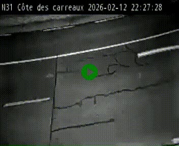 <h2>Webcam en haut de la Côte des Carreaux sur la N31 à Avesnes-en-Bray. Vue orientée vers Rouen</h2>