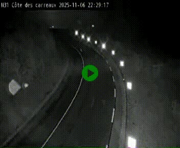 <h2>Webcam en haut de la Côte des Carreaux sur la N31 à Avesnes-en-Bray. Vue orientée vers Rouen</h2>