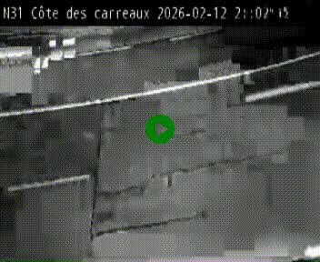 <h2>Webcam en haut de la Côte des Carreaux sur la N31 à Avesnes-en-Bray. Vue orientée vers Rouen</h2>