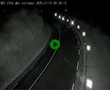 <h2>Webcam en haut de la Côte des Carreaux sur la N31 à Avesnes-en-Bray. Vue orientée vers Rouen</h2>