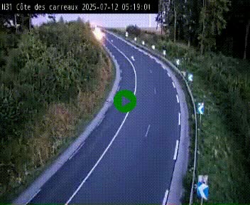<h2>Webcam en haut de la Côte des Carreaux sur la N31 à Avesnes-en-Bray. Vue orientée vers Rouen</h2>