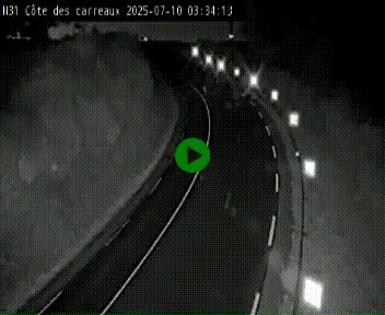 <h2>Webcam en haut de la Côte des Carreaux sur la N31 à Avesnes-en-Bray. Vue orientée vers Rouen</h2>