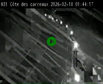 <h2>Webcam en haut de la Côte des Carreaux sur la N31 à Avesnes-en-Bray. Vue orientée vers Rouen</h2>