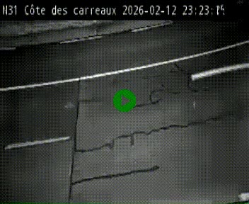 <h2>Webcam en haut de la Côte des Carreaux sur la N31 à Avesnes-en-Bray. Vue orientée vers Rouen</h2>