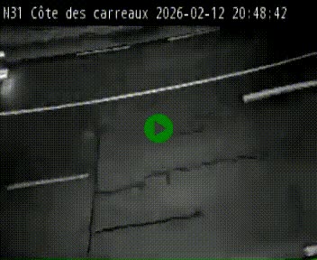<h2>Webcam en haut de la Côte des Carreaux sur la N31 à Avesnes-en-Bray. Vue orientée vers Rouen</h2>
