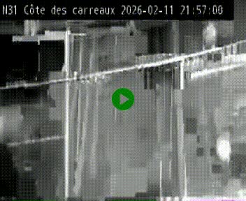 <h2>Webcam en haut de la Côte des Carreaux sur la N31 à Avesnes-en-Bray. Vue orientée vers Rouen</h2>