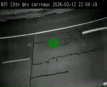 <h2>Webcam en haut de la Côte des Carreaux sur la N31 à Avesnes-en-Bray. Vue orientée vers Rouen</h2>