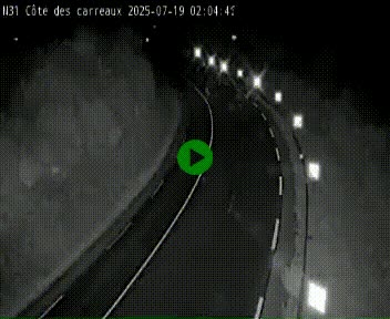 <h2>Webcam en haut de la Côte des Carreaux sur la N31 à Avesnes-en-Bray. Vue orientée vers Rouen</h2>