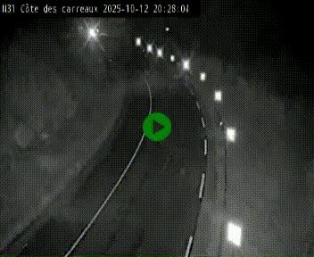 <h2>Webcam en haut de la Côte des Carreaux sur la N31 à Avesnes-en-Bray. Vue orientée vers Rouen</h2>