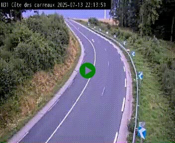 <h2>Webcam en haut de la Côte des Carreaux sur la N31 à Avesnes-en-Bray. Vue orientée vers Rouen</h2>
