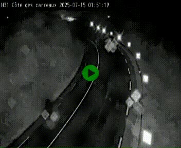 <h2>Webcam en haut de la Côte des Carreaux sur la N31 à Avesnes-en-Bray. Vue orientée vers Rouen</h2>