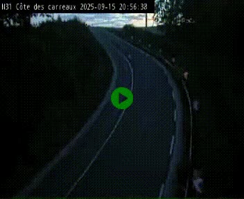 <h2>Webcam en haut de la Côte des Carreaux sur la N31 à Avesnes-en-Bray. Vue orientée vers Rouen</h2>