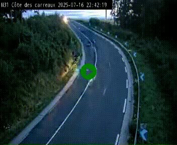 <h2>Webcam en haut de la Côte des Carreaux sur la N31 à Avesnes-en-Bray. Vue orientée vers Rouen</h2>